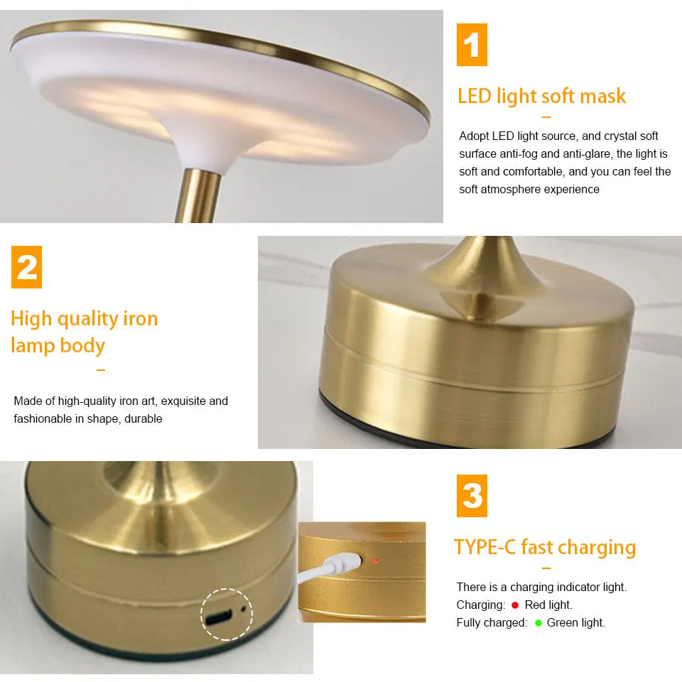 LED Touch Table Lamp